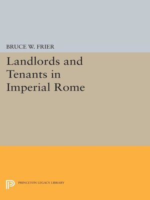 cover image of Landlords and Tenants in Imperial Rome